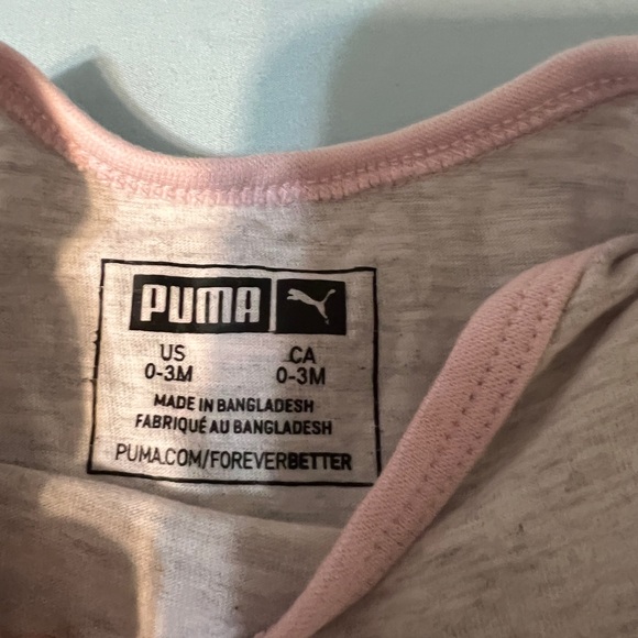 Baby girl PUMA onesies —set of four— - Picture 3 of 13